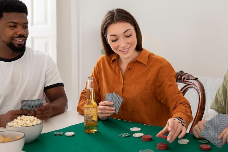 Ilustrasi perhitungan nilai kartu domino dalam permainan Ceme Online di morgpie